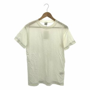 【美品】 6(ROKU) / ロク | コットンカシミヤ ベーシック Tシャツ | F | ホワイト | レディース