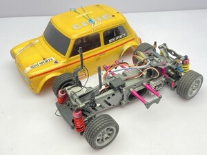 タミヤ ラジコン電動RC TM-03 シャーシ S3003 MC230CR R142JE 他 動作未確認/ジャンク [29-9174]