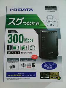  【TN-628】 アイ・オー・データ機器 無線ルーター(親機) WN-G300R3 ② 【ジャンク・不動品】 （KH）