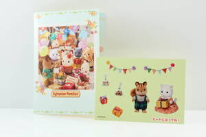 シルバニアファミリー Sylbania Families 誕生日カード シール#k12033