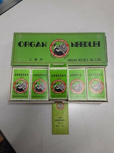 Y レジ２★激安スタート★未使用 DA×1 オルガン 工業用 ミシン針 organ needles オルガン針 縫合 裁縫 特殊ミシン針 業務用 未検品 現状