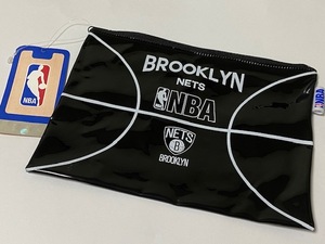 NBA ブルックリン・ネッツ BROOKLYN NETS クリア ポーチ 展示未使用品　