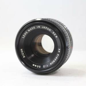 【訳あり品/実用】リコー RICOH XR RIKENON 50mm F2 Kマウント 単焦点レンズ (同梱OK) S611