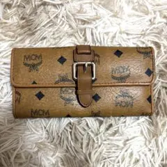 MCM ブラウン 三つ折り財布