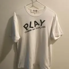 PLAY COMME des GARCONSギャルソンプレイ Tシャツ M 白