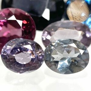 1円〜!!〔天然スピネルおまとめ22.5ct〕n 約4.5g ルース 裸石 宝石 ジュエリー jewerly spinel w5 8