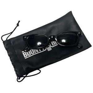 希少【新品】ケースつき Bounty Hunter サングラス バウンティーハンター B×H ヒカル 眼鏡 Sunglass 黒 ブラック