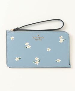 「kate spade new york」 カードケース ONESIZE ブルー レディース