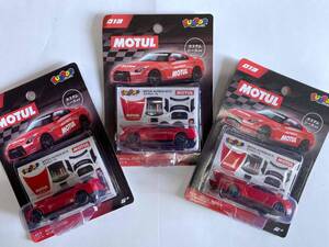 MOTUL　トミカ78　3個セット　日産　R35GT-R MOTUL　AUTECH　1/62ミニカー　FUNBOO NODEL CAR/NISSAN ニスモ 未使用