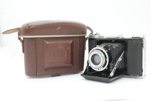 【訳あり品】 ツァイスイコン Zeiss Ikon Ikonta 521/16 NOVAR-ANASTIGMAT 7.5cm F4.5 ケース付き 蛇腹カメラ v4157