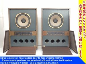 TANNOY デュアルコンセントリックフロア型スピーカーK3808 スーパーレッドモニター風自作エンクロージャー ペア 配送/来店引取可 ◆6F2B9-1