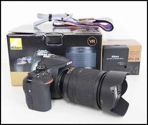 Nikon D5600 18-140VR Kit レンズキット DX VR AF-S Nikkor 18-140mm 1:3.5-5.6 G ED デジタル一眼レフカメラ ニコン 861a