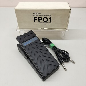 ■25＊1080■ZOOM FP01 ボリュームペダル＆エクスプレッションペダル 動作未確認