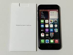 SIMフリー iPhoneSE2 128GB Black シムフリー アイフォンSE 2 第二世代 第2世代 ブラック 黒 softbank au docomo SIMロックなし A2296 74％