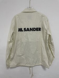 Jil Sander ジルサンダー ロゴ コットン ジャケット 男女兼用 ホワイト 希少 サイズ:M