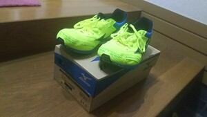 MIZUNOウェーブエキデン11 24.5センチです。未使用。加水分解もなし。