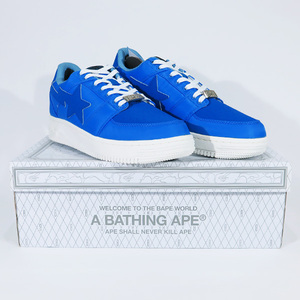 A BATHING APE ア ベイシング エイプ x STASH スタッシュ BAPE STA LOW ベイプスタ ロー シューズ スニーカー ブルー Apz