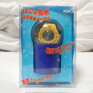 1999年 Doratch Divers MY TREASURE （黄）腕時計 ドラえもん ダイバー ドラッチ 1999 ダイバーズ ラナ