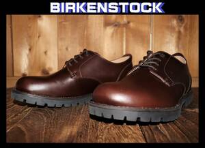 送料無料 即決【未使用】 BIRKENSTOCK ★ GILFORD レザーシューズ (42/27cm) ★ ビルケンシュトック ギルフォード 国内正規品 ⑯