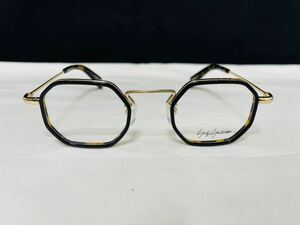 Yohji Yamamoto ヨウジ ヤマモト 山本耀司 Y-3 眼鏡フレーム YY1066 611 伊達眼鏡 オクタゴン 鼈甲柄 未使用 美品