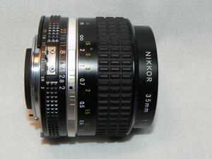 **中古良品　Nikon Ai-s 35mm/f 2 レンス゛