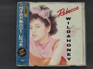 CD レベッカ ワイルド & ハニー 32DH-234 REBECCA WILD & HONEY NOKKO 土橋安騎夫 高橋教之 小田原豊 古賀森男