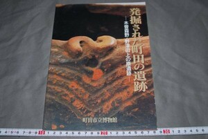 q523】発掘された町田の遺跡 木曽森野・野津田上の原遺跡　市立博物館