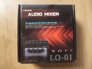 4チャンネル AUDIO MIXER LQ-01 中古