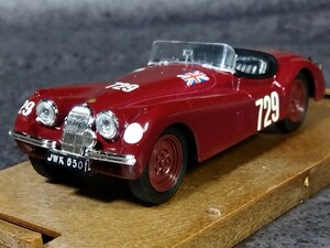 ブルム 1/43 ジャガー XK-120 1948年 ミッレミリア 出走車仕様