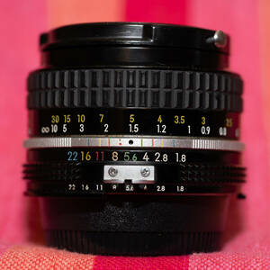 ニコン Nikon Ai NIKKOR 50mm F1.8 ニッコールレンズ　マニュアルレンズ　オールドレンズ Fマウント