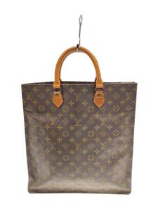 LOUIS VUITTON◆1)サック・プラ_モノグラム_BRW/PVC/BRW