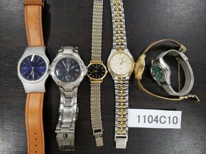 1104C10　腕時計　ジャンク品　おまとめ6点　SEIKO セイコー　CITIZEN ※動作未確認