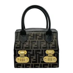 フェンディ FENDI メイクボックス  ハンドバッグ ズッカ