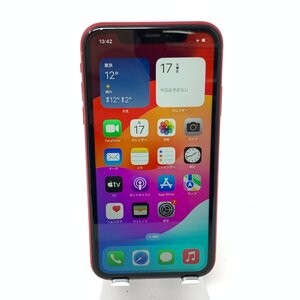 ◆動作品/美品◆iPhone 11/64GB/RED/76600