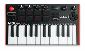 即決◆新品◆送料無料AKAI Professional MPK mini Play MK3 / スピーカー内蔵 ミニキーボード コントローラー