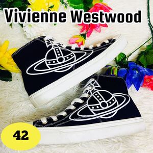 27cm●Vivienne Westwood●ヴィヴィアンウェストウッド●ハイカット●スニーカー●オーブ●オーブ●王冠●メンズ●