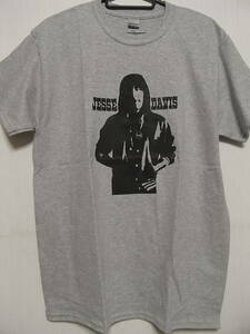 即決★新品アメリカン・ロック関連Ｔシャツ★ジェシ・エド・デイヴィス★JESSE ED DAVIS★グレーボディ×ブラック★S/M/Lサイズ対応可能