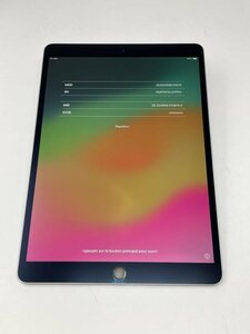 U349【ジャンク品】 iPad PRO 10.5インチ 256GB docomo版SIMロック解除 SIMフリー スペースグレイ