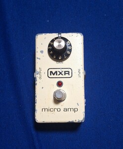 【動作品】MXR マイクロアンプM133 Microamp ギタープリアンプ