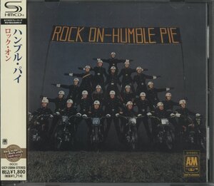 【美品】CD/ HUMBLE PIE / ROCK ON / ハンブル・パイ / 国内盤 帯付き SHM-CD UICY-20094 40414