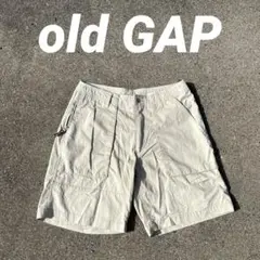 oldGAP ギャップ　ギミックパンツ　ナイロンパンツ　ナイロンショーツ