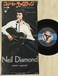 シングル ニール・ダイアモンド スイート・キャロライン ケンタッキー・ウーマン Neil Diamond Sweet Caroline Kentucky Woman D-1131