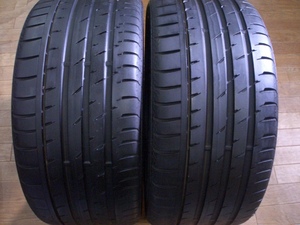 【バリ溝】Continental コンチネンタル コンチスポーツコンタクト3 ContiSportContact3 255/35R18 2本 C63 CLA250 CLK55 E350 SLK320 A6 M2