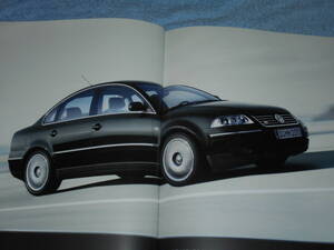 ★2003年 B5.5 フォルクスワーゲン パサート W8 カタログ▲VW Passat W8 4モーション ワゴン 4L 3BBDNF BDN 4L 275PS 4.0 L VW パサート W8