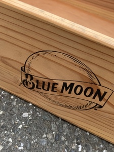 アメリカ購入★美品★BLUE MOON 木箱