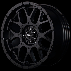 ハイエース ナイトロパワー M28 BULLET 17x6.5 +38 セミグロスブラック GOODYEAR NASCAR 215/60R17 200系