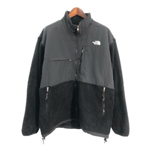 THE NORTH FACE ノースフェイス Denali デナリ フリースジャケット アウトドア 大きいサイズ ブラック (メンズ XXL) 中古 古着 S5951