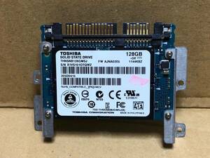 東芝　SATA ハーフスリム SOLID STATE DRIVE THNSFB 128GMSJ 動作品