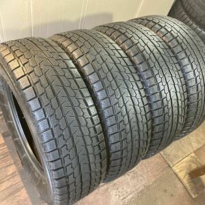 スタッドレス215/70R15 4本／ヨコハマ iceGUARD G075 7分上 送料込20200円〜 T4507-02