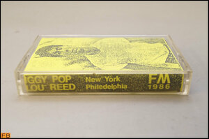 税込◆希少◆ブート カセットテープ IGGY POP LOU REED / New YORK Philedelphia FM 1986年 ブートレグ ブートレッグ コレクター品-N2-8001